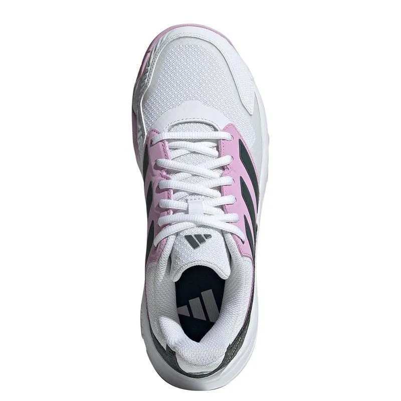 ADIDAS CourtJam Control 3 Womens All Court Shoes - Bronze Strata / Legend Ink / Bliss Lilac