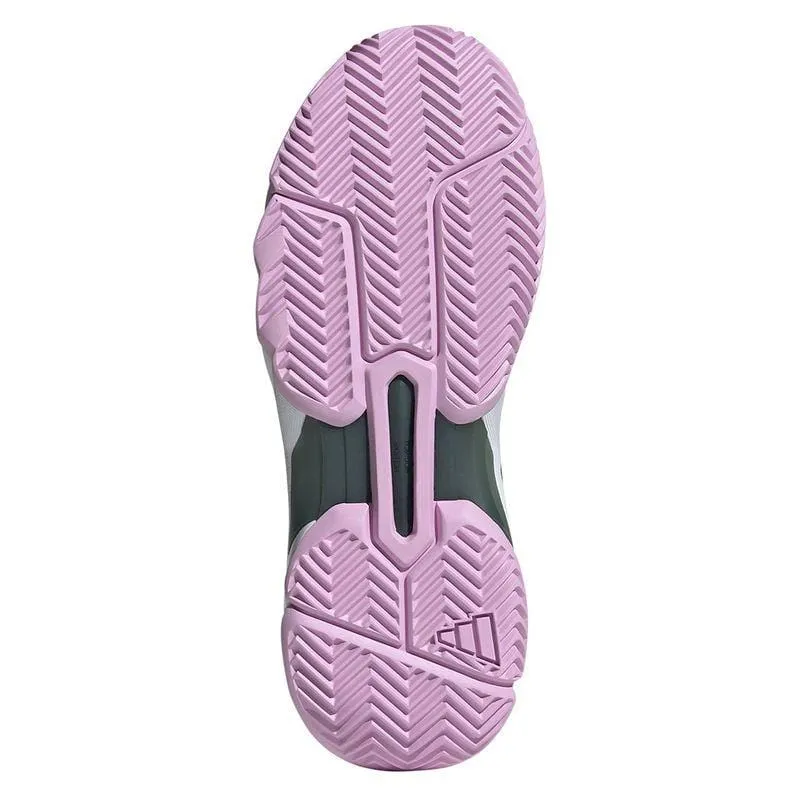 ADIDAS CourtJam Control 3 Womens All Court Shoes - Bronze Strata / Legend Ink / Bliss Lilac