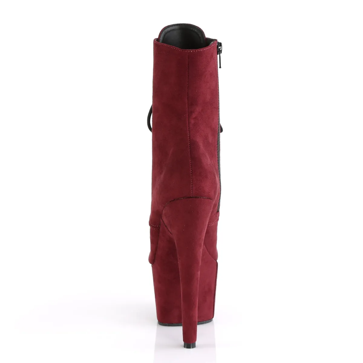 ADORE-1020FS Pleaser Burgundy Sexy Platform Shoes (Pole Dancing Heels)