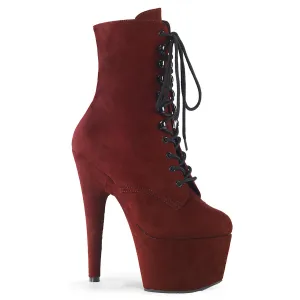 ADORE-1020FS Pleaser Burgundy Sexy Platform Shoes (Pole Dancing Heels)