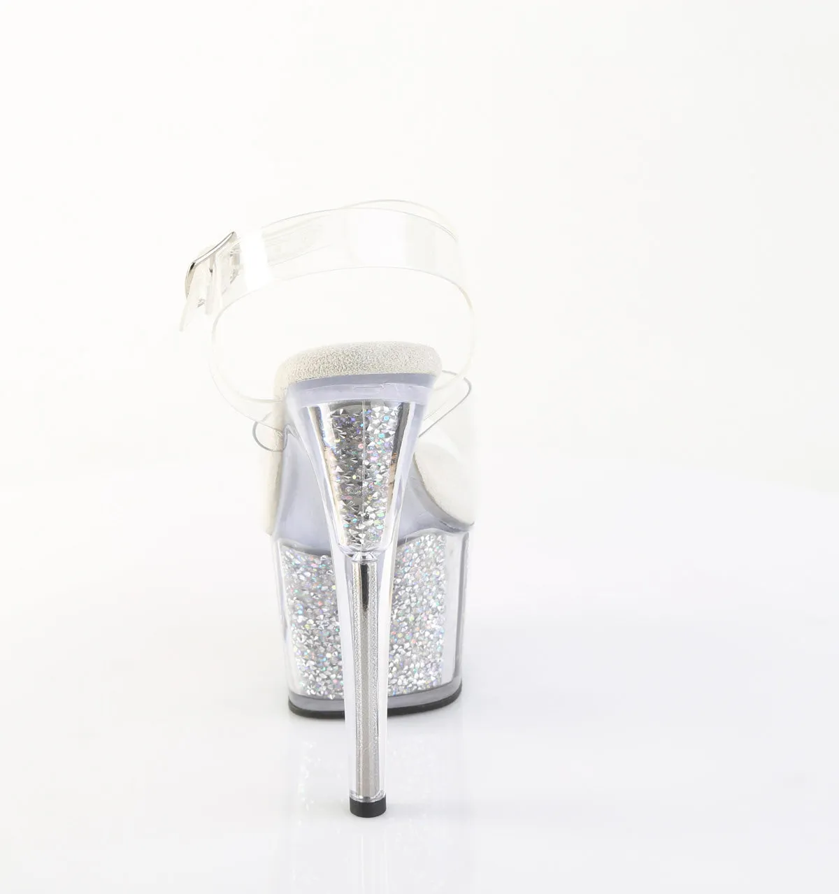 ADORE-708PREM-RSI Pleaser Clear Sexy Platform Shoes (Pole Dancing Heels)