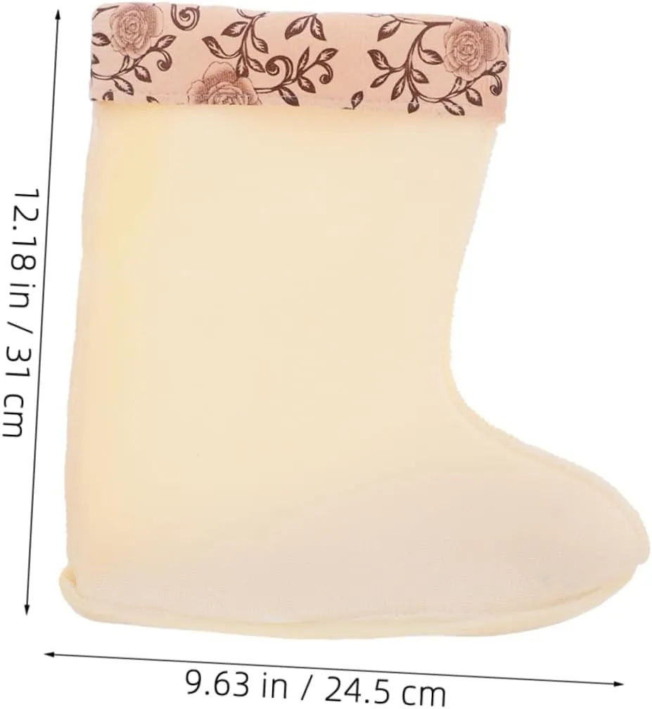 Artibetter Socks for Women Rain Boot Liners Fleece Lining Boot Insulators for Cold Weather Size 38