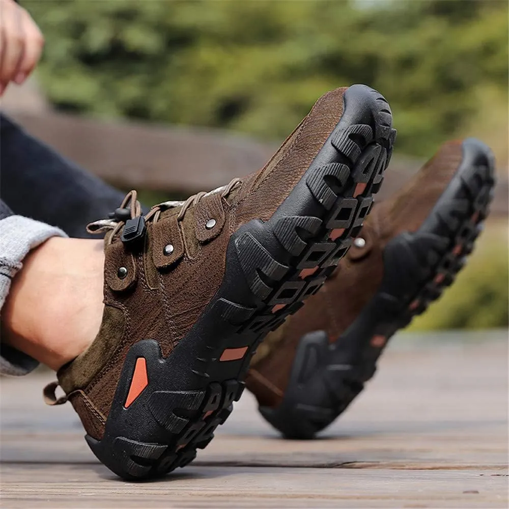 Asifn Men's Outdoor Hiking Shoes Trekking Fashion Lightweight Climbing Adventure Sports Water Shoes Rubber Non-Slip Soft Breathable Driving Shoes