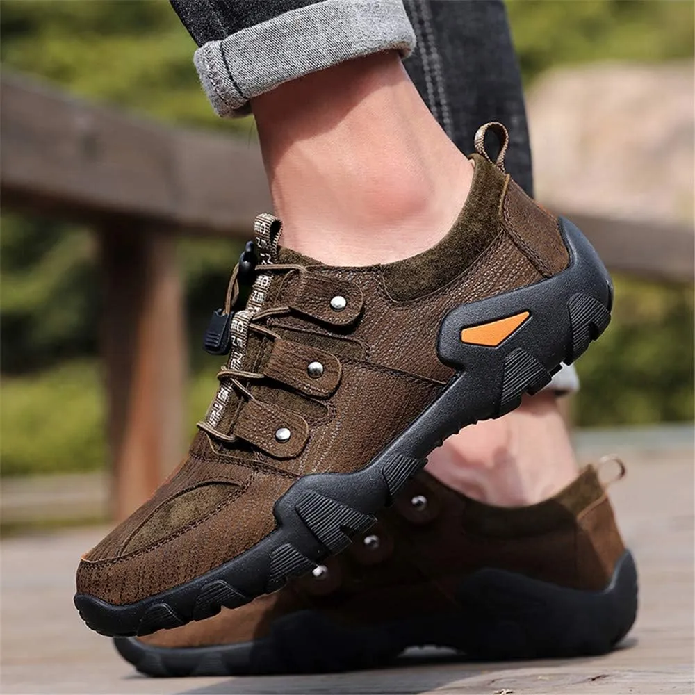 Asifn Men's Outdoor Hiking Shoes Trekking Fashion Lightweight Climbing Adventure Sports Water Shoes Rubber Non-Slip Soft Breathable Driving Shoes