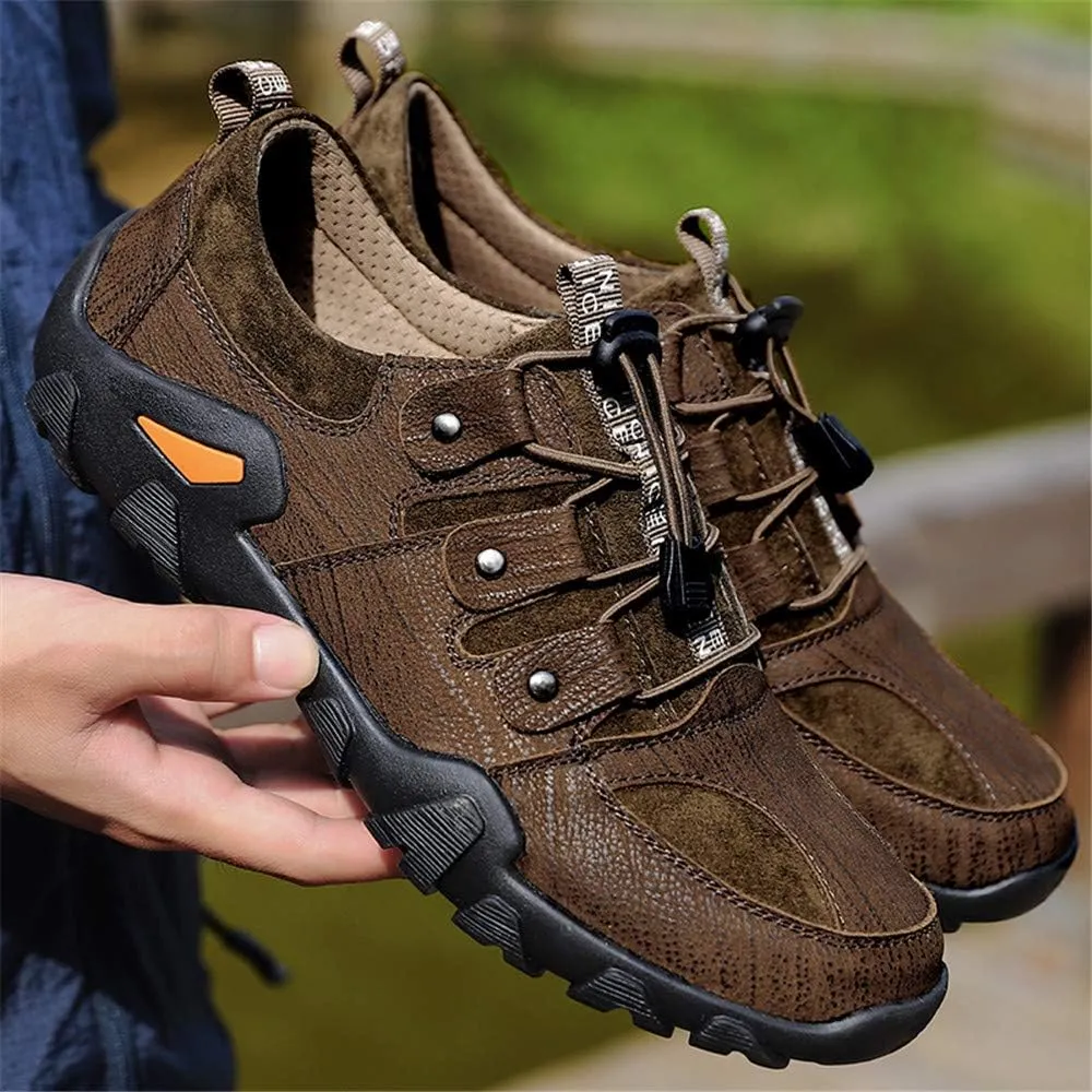 Asifn Men's Outdoor Hiking Shoes Trekking Fashion Lightweight Climbing Adventure Sports Water Shoes Rubber Non-Slip Soft Breathable Driving Shoes
