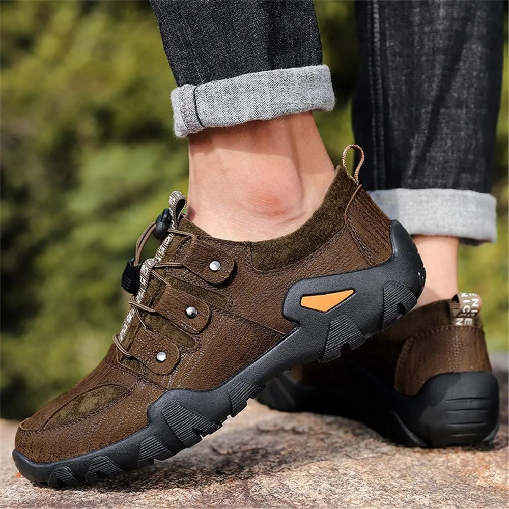Asifn Men's Outdoor Hiking Shoes Trekking Fashion Lightweight Climbing Adventure Sports Water Shoes Rubber Non-Slip Soft Breathable Driving Shoes