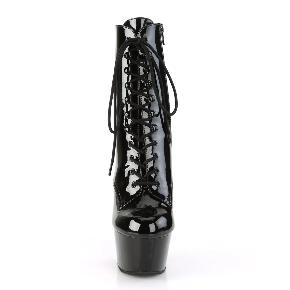 ASPIRE-1020 Pleaser Black Patent Sexy Platform Shoes (Pole Dancing Heels)