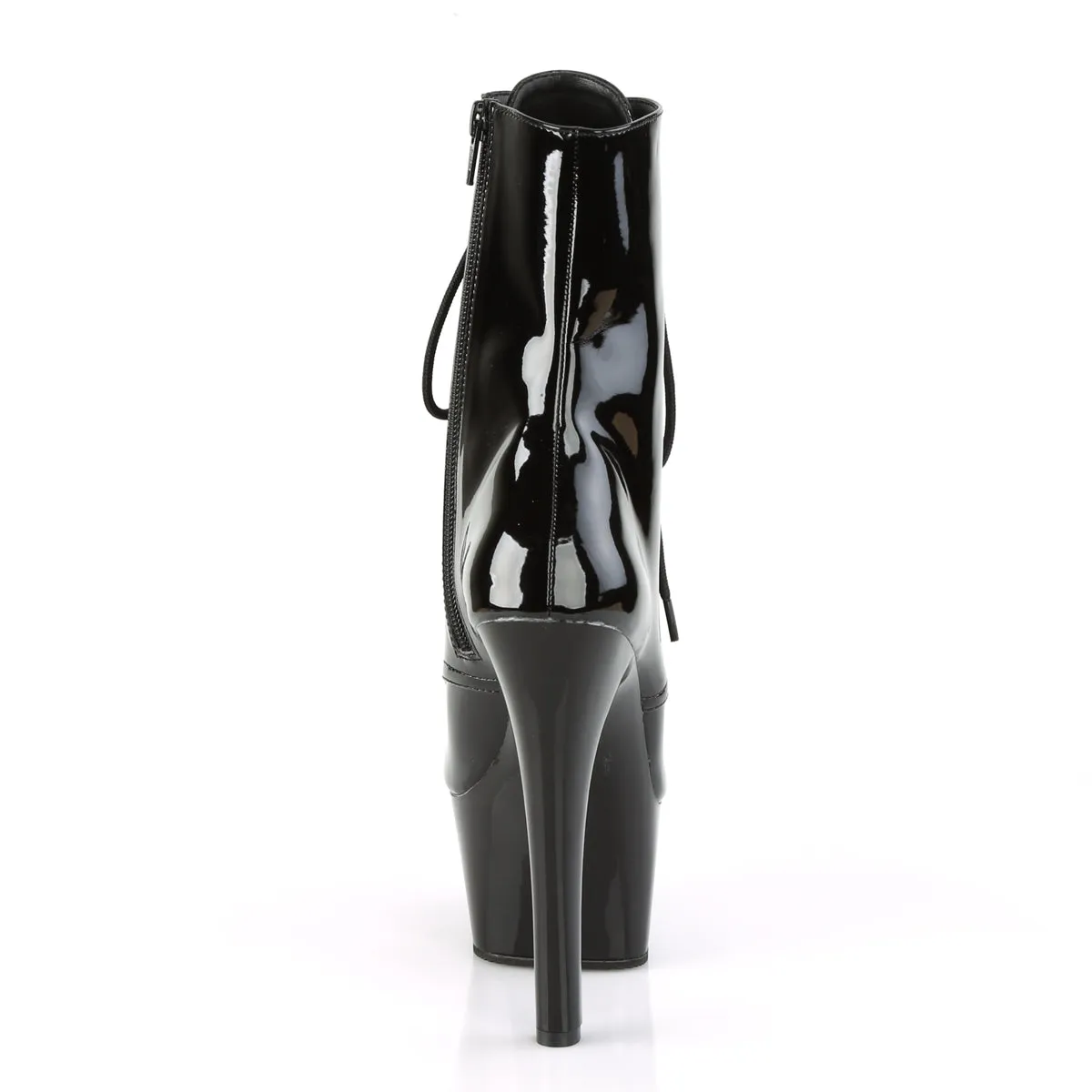 ASPIRE-1020 Pleaser Black Patent Sexy Platform Shoes (Pole Dancing Heels)