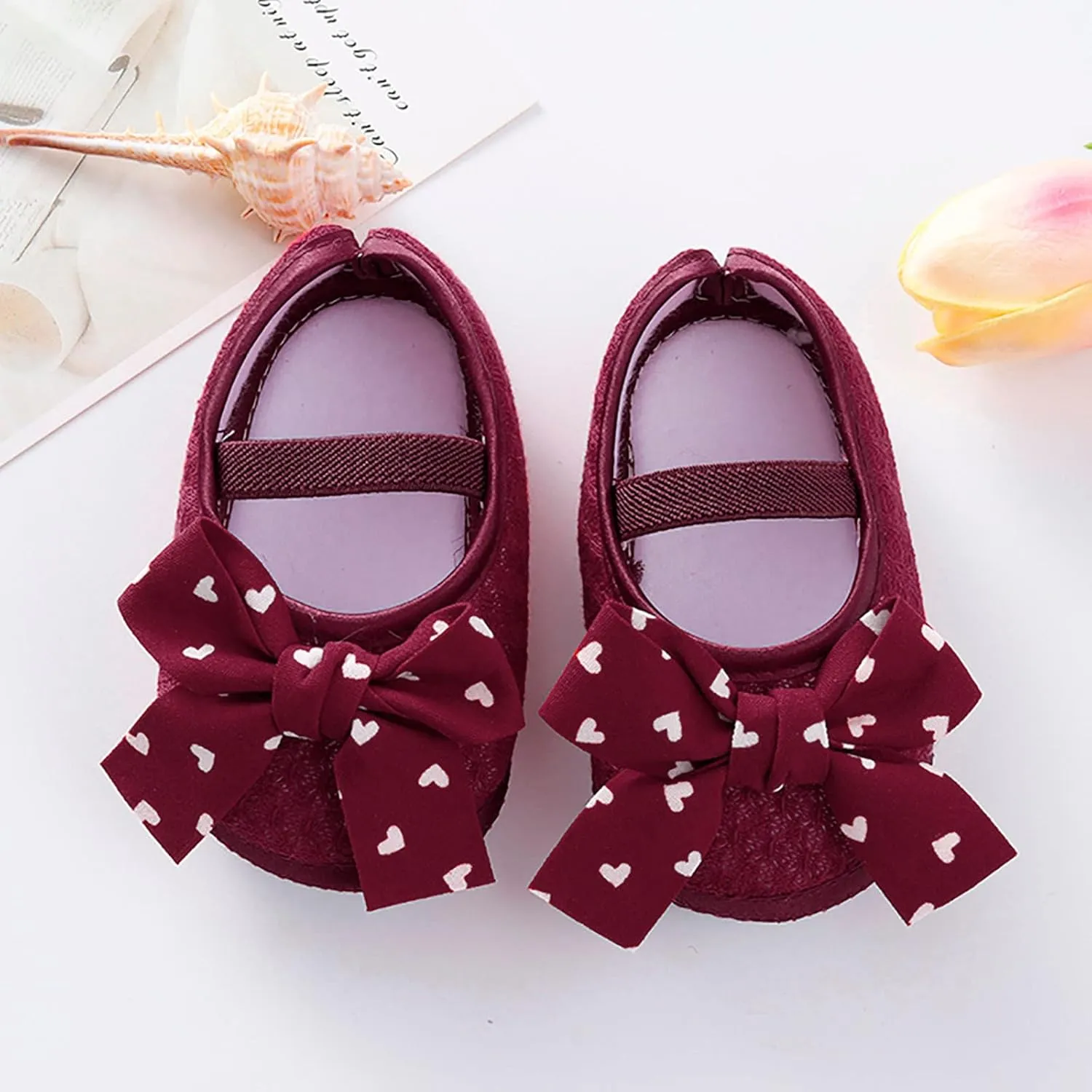Baby Walking Shoes,Girls Shoes Size Girl Sandals Prewalker Booties Soft First Walkers Shoes Sock Shoes 0-18 Months