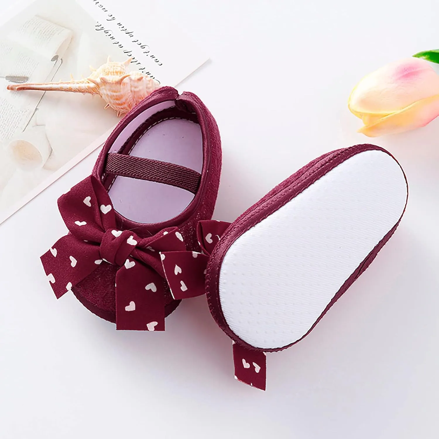 Baby Walking Shoes,Girls Shoes Size Girl Sandals Prewalker Booties Soft First Walkers Shoes Sock Shoes 0-18 Months