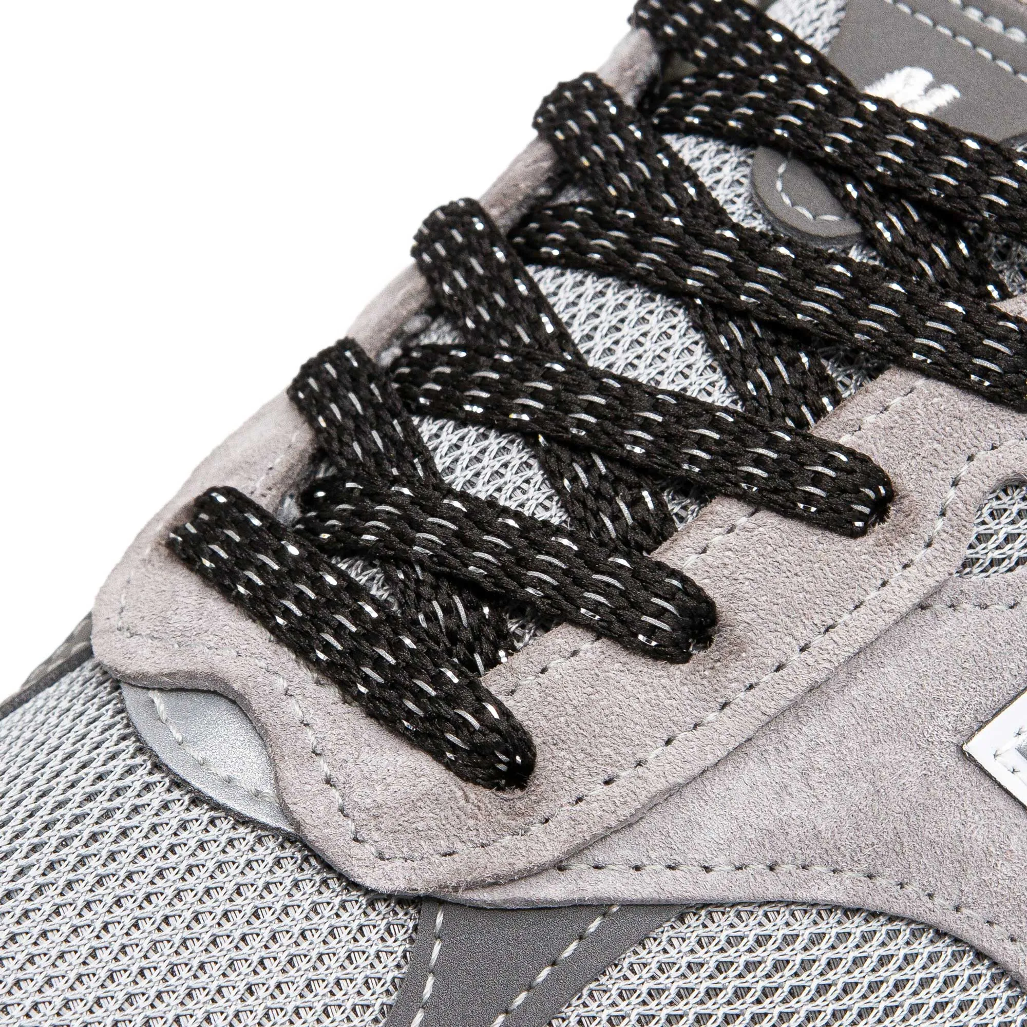 Black - Reflective Flat Laces 2.0