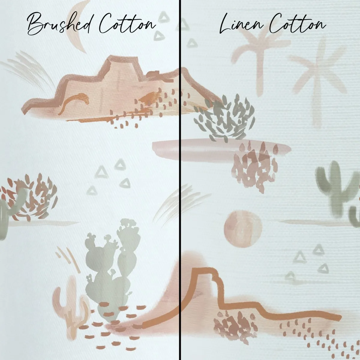 Boho Desert Curtain Panel