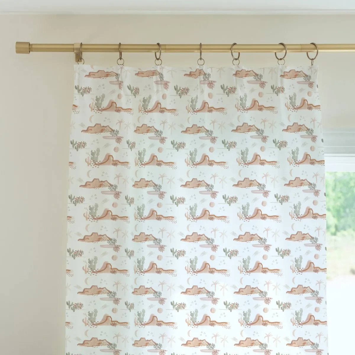Boho Desert Curtain Panel