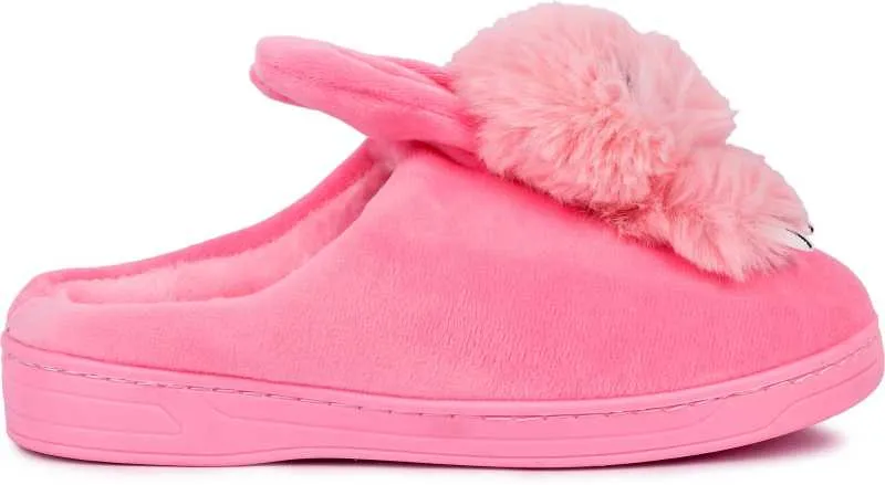 Brauch Women's Pink Rabbit Winter Slippers