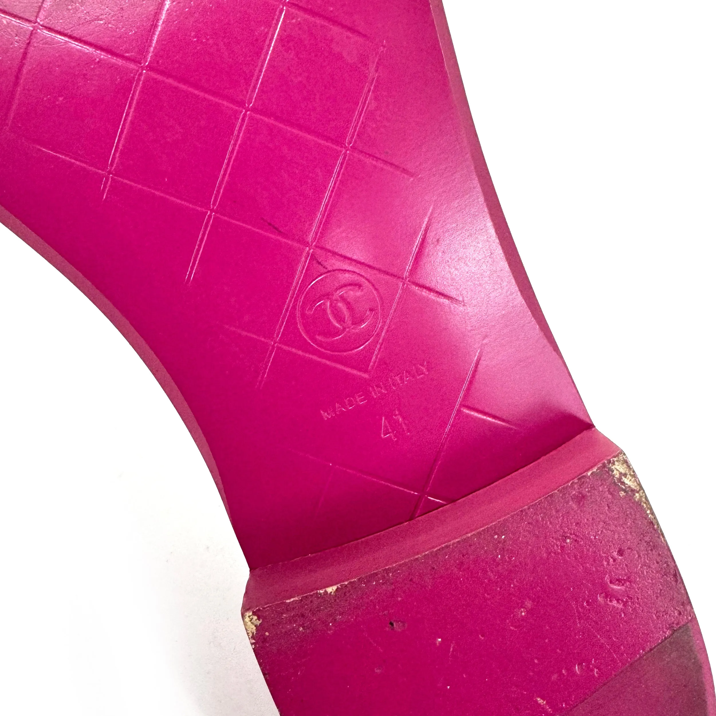 Chanel Quilted Turn-Lock Loafers