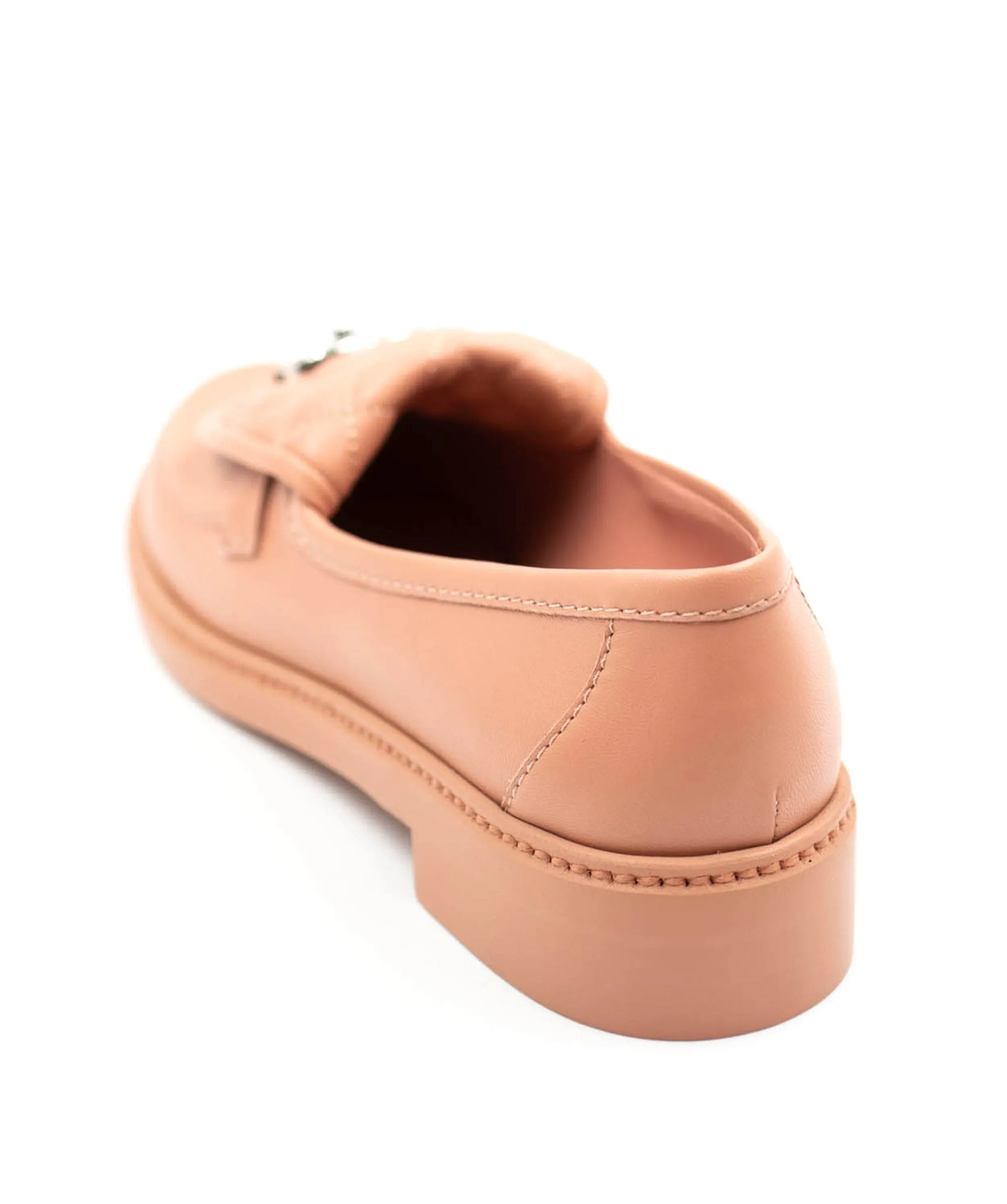 Chanel turnlock loafers pink 39.5 ALL0084
