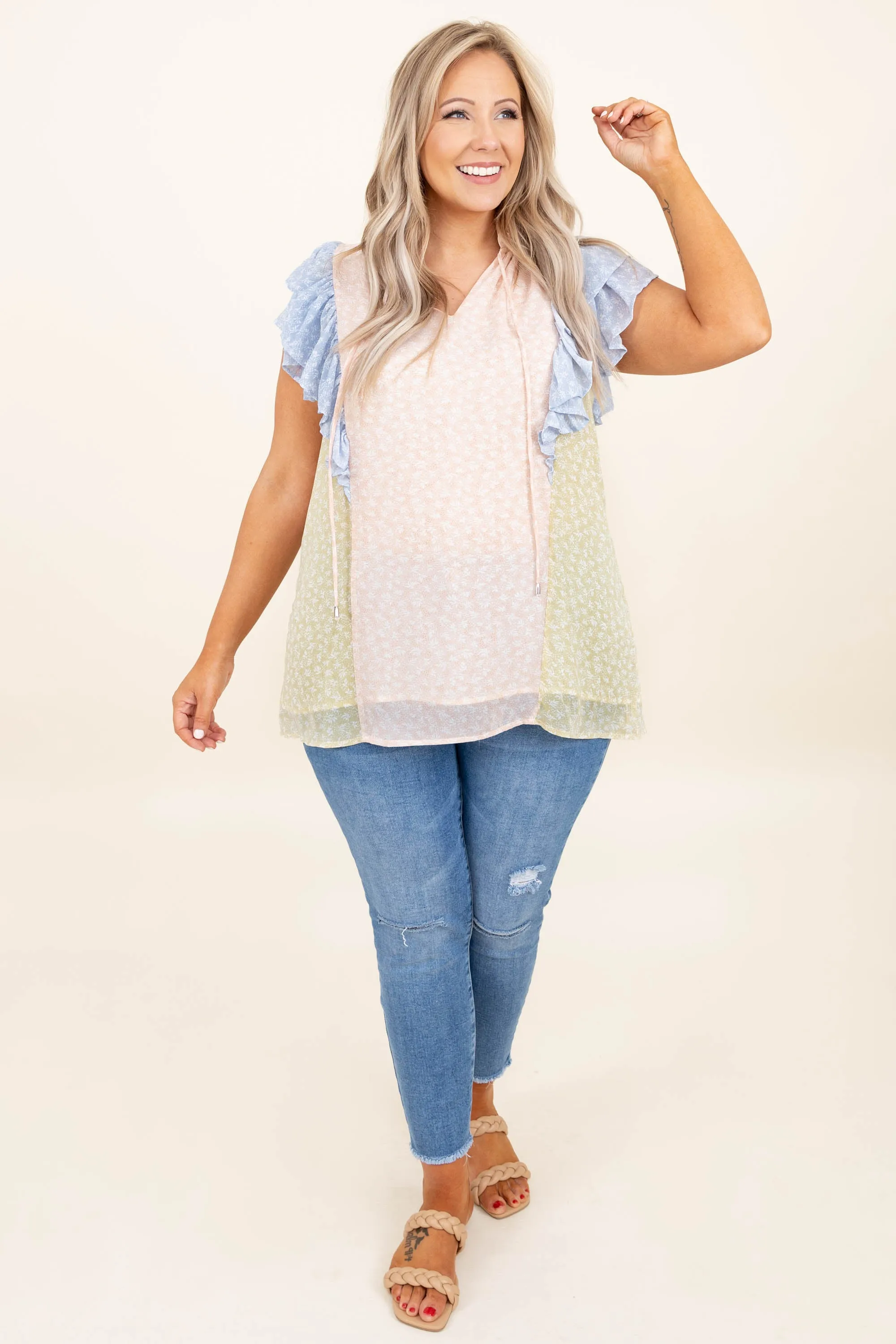 Choosing Myself Top, Peach