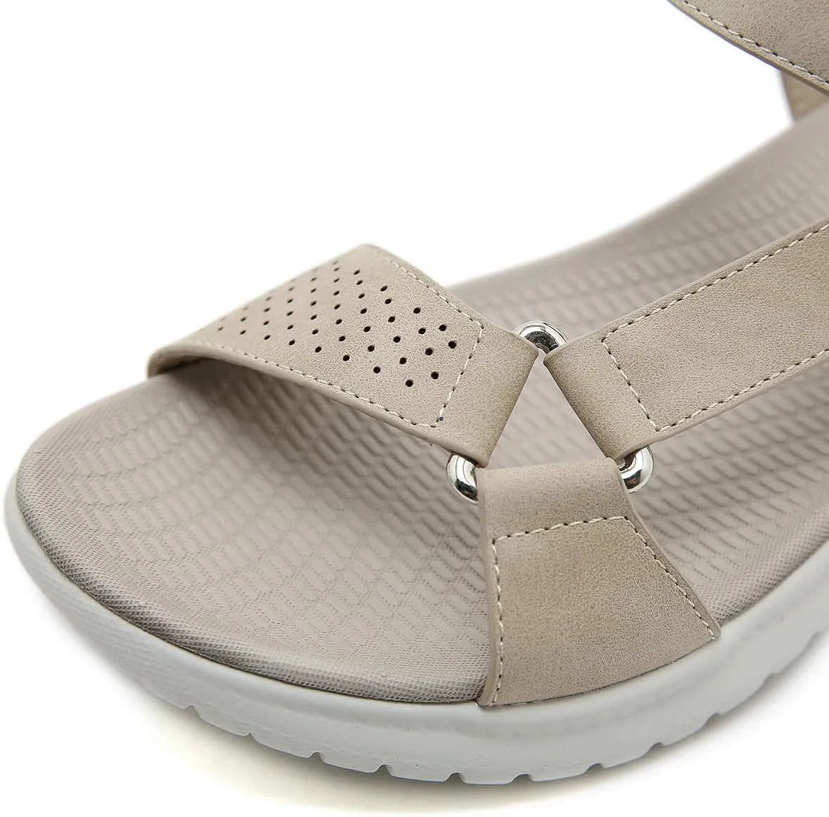 Ciuyurra Women Comfy Flat Slide Sandals