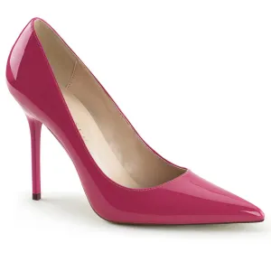 CLASSIQUE-20 Pleaser Hot Pink Sexy Single Sole Shoes (Fetish Footwear)