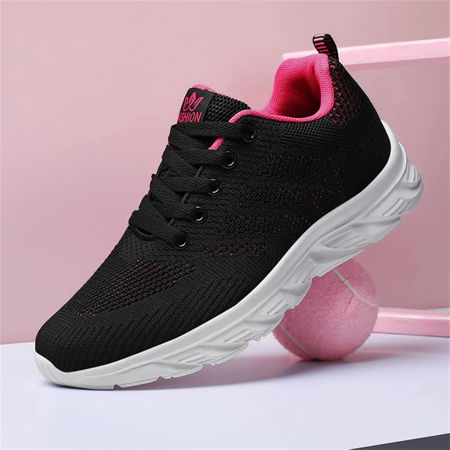 Comfort Lightweight Breathable Sneakers for Women Fashion Low Top Sneakers with Platform Versatile Dress Shoe