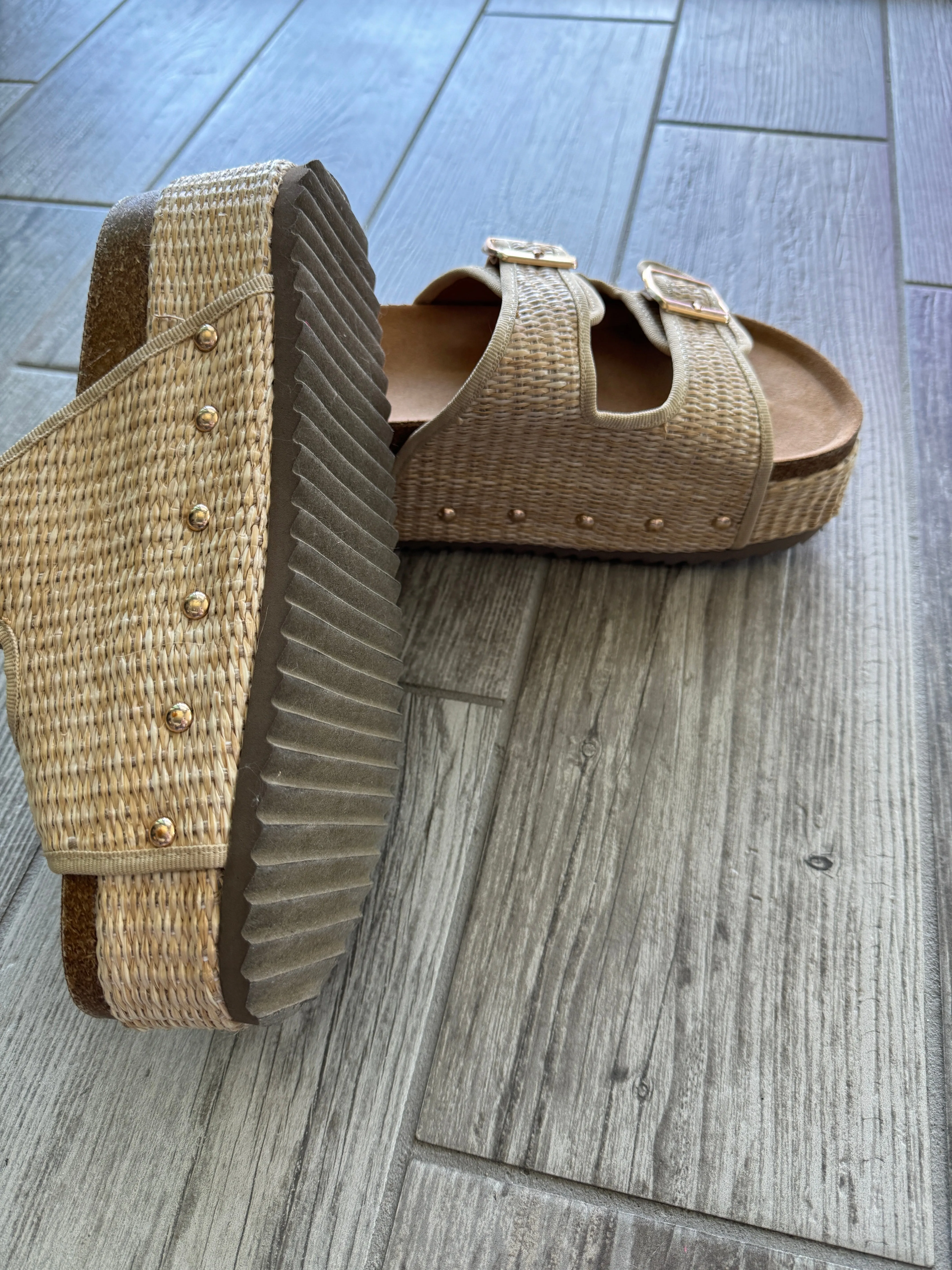 Corkys Wannabe Double Strap Sandals