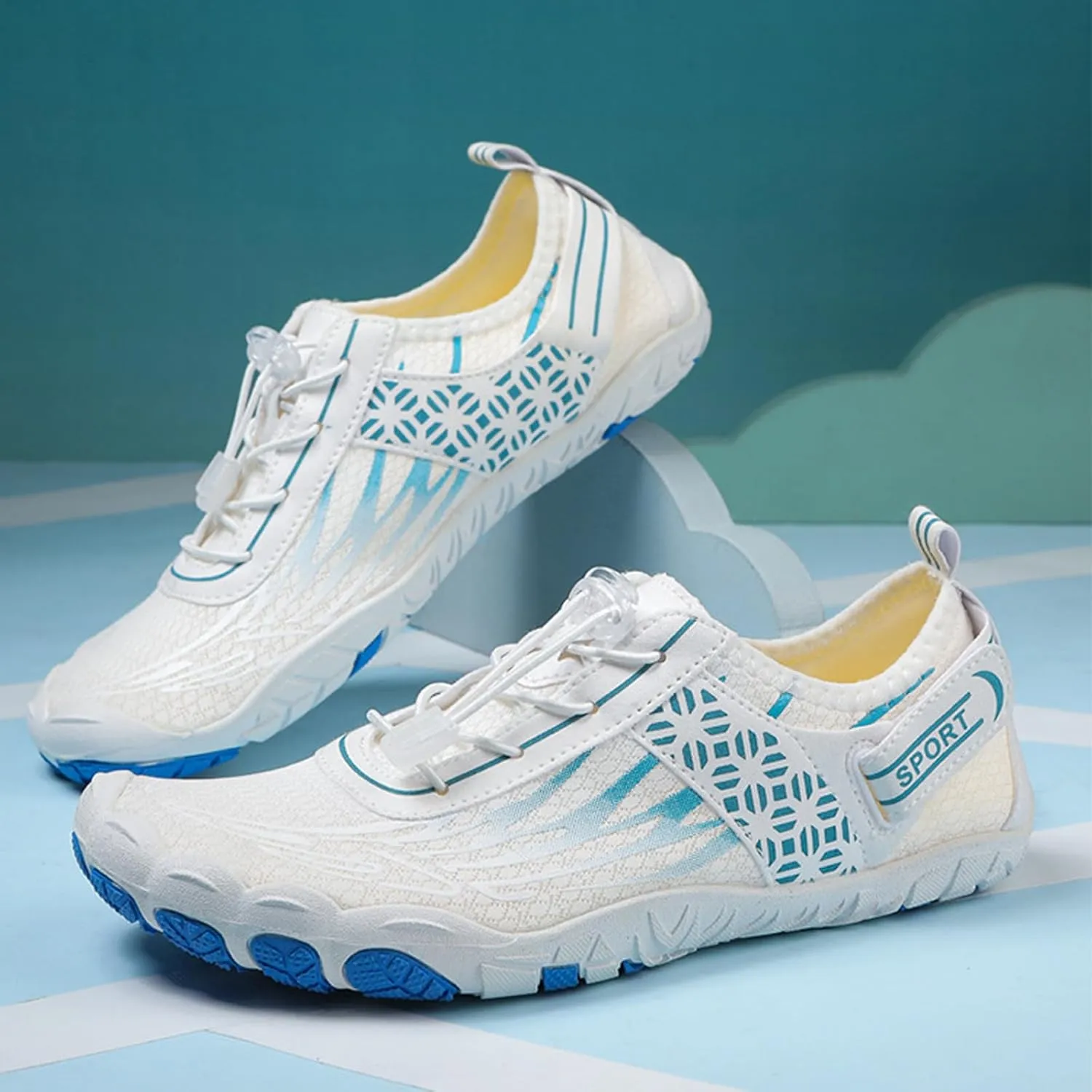Couple Sports Shoes Outdoor Wading Non Slip Beach Diving Shoes Swimming Riding Fitness Womens Sneaker
