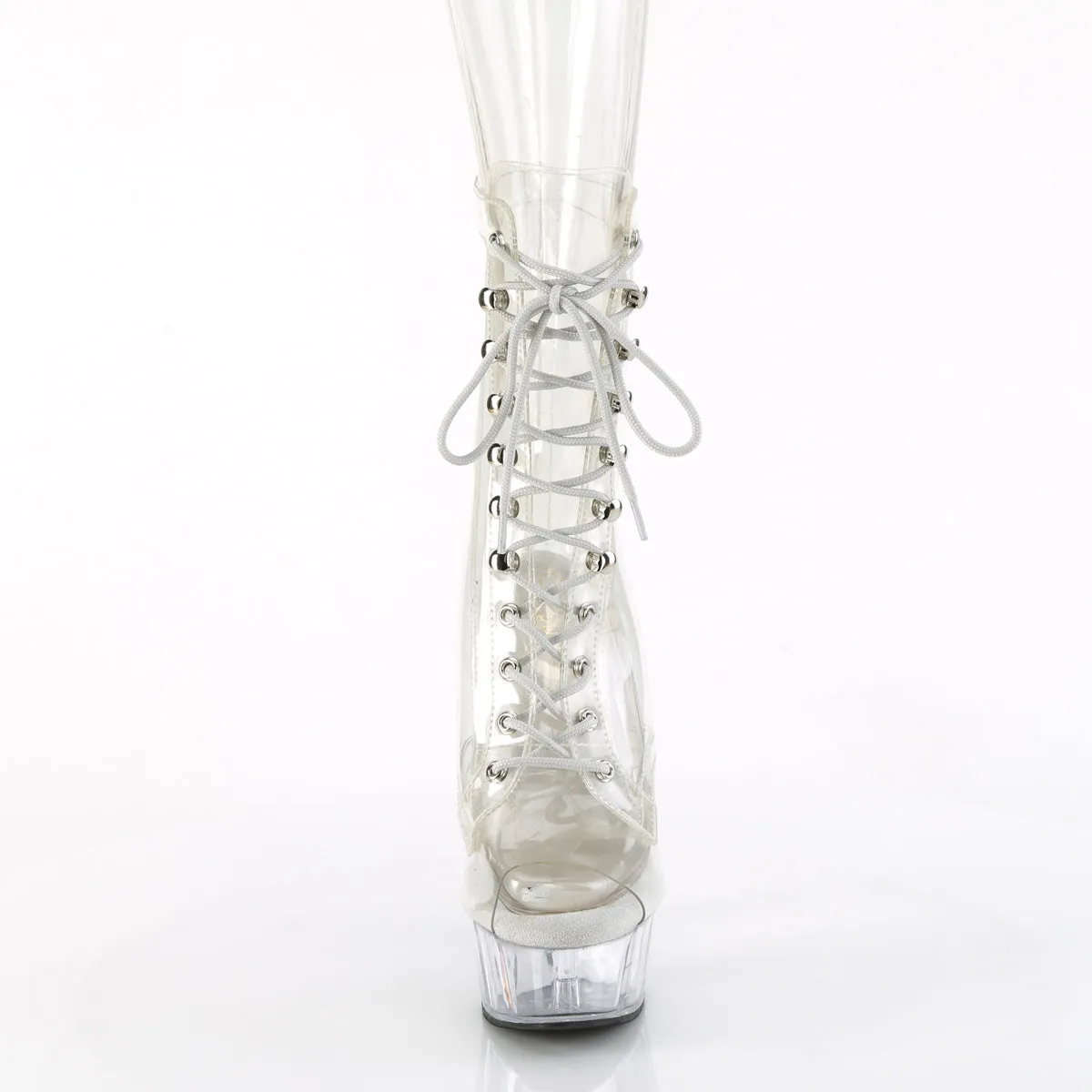 DELIGHT-1021C Pleaser Clear Sexy Platform Shoes (Pole Dancing Heels)
