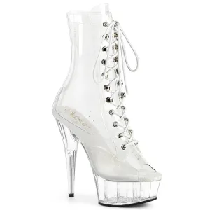 DELIGHT-1021C Pleaser Clear Sexy Platform Shoes (Pole Dancing Heels)