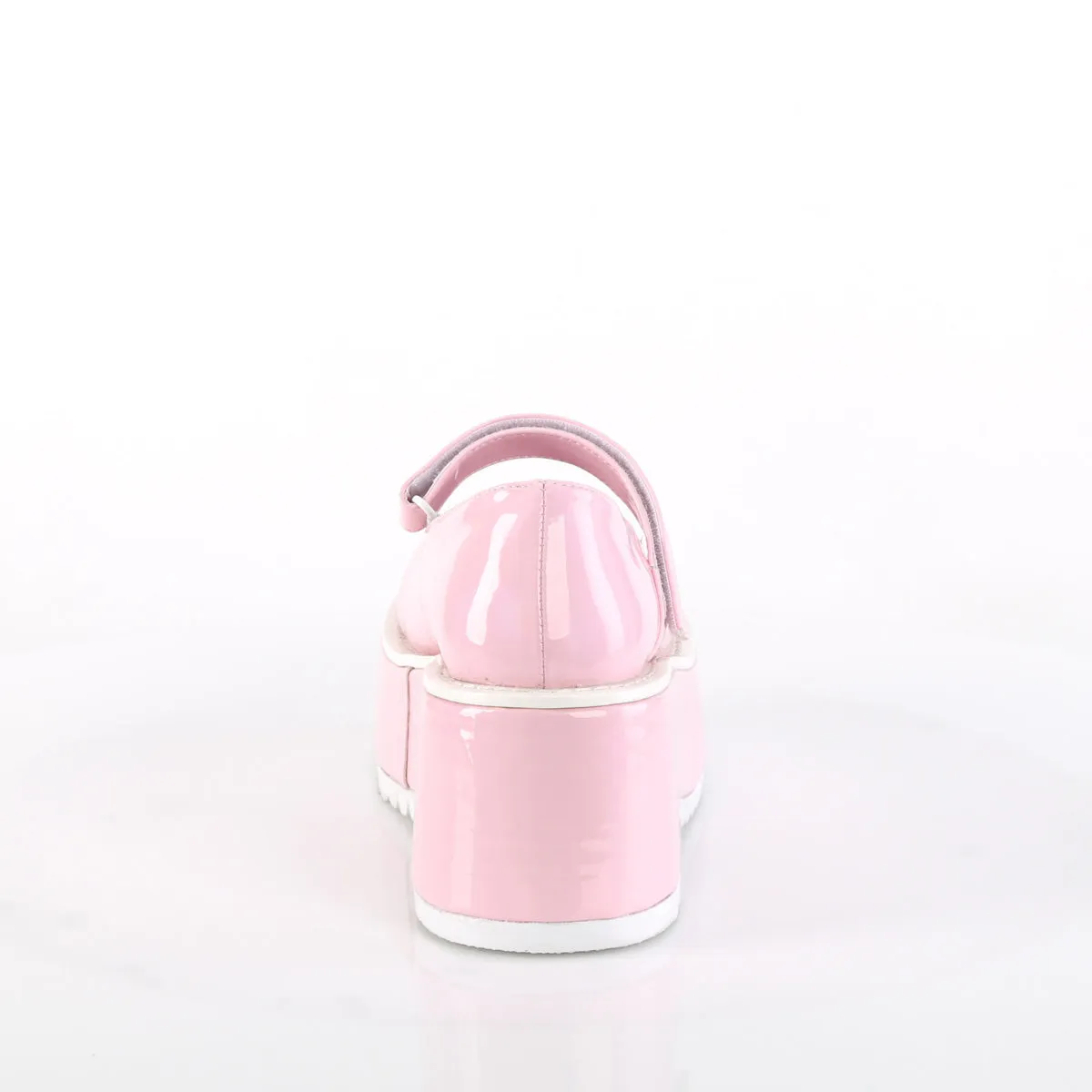 DOLLIE-01 DemoniaCult Baby Pink Patent Sexy Women's Heels & Platform Shoes (Alternative Footwear)