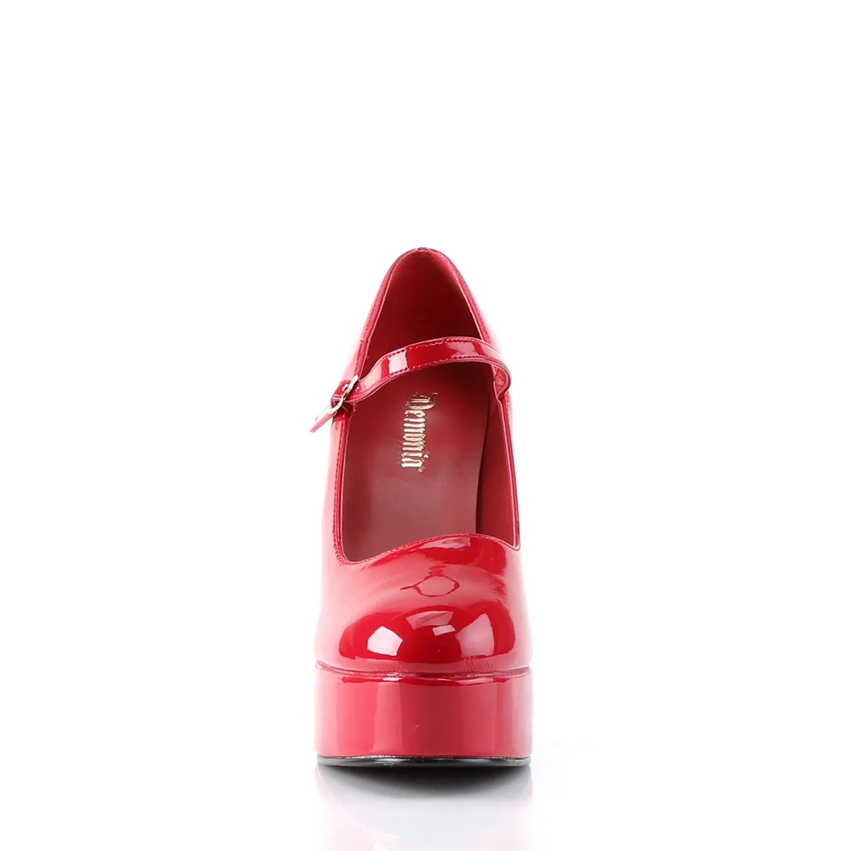 DOLLY-50 DemoniaCult Red Patent Sexy Women's Heels & Platform Shoes (Alternative Footwear)