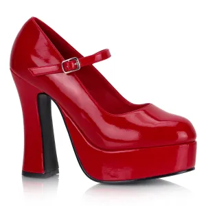 DOLLY-50 DemoniaCult Red Patent Sexy Women's Heels & Platform Shoes (Alternative Footwear)