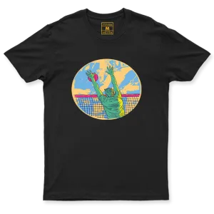 Drifit Shirt: Sunset Volleyball