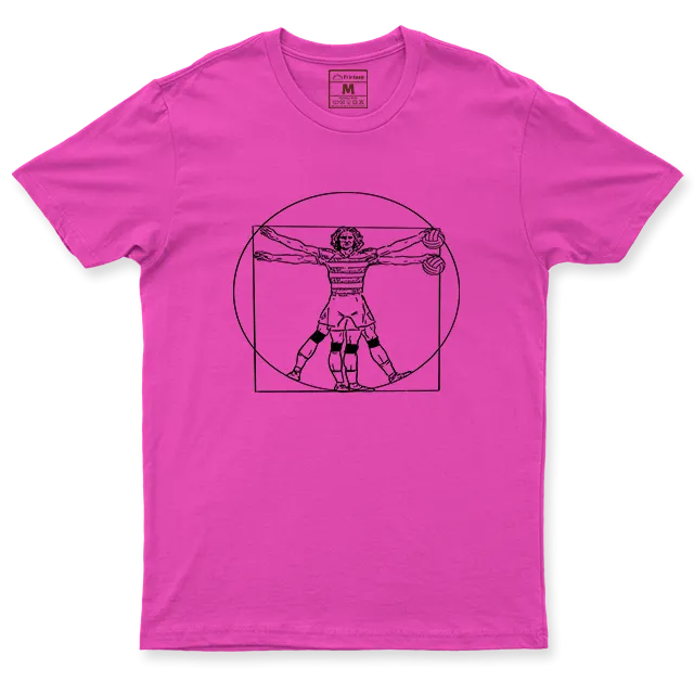 Drifit Shirt: Vitruvian Volleyball