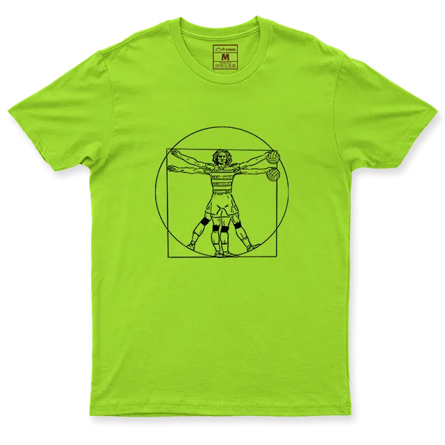 Drifit Shirt: Vitruvian Volleyball