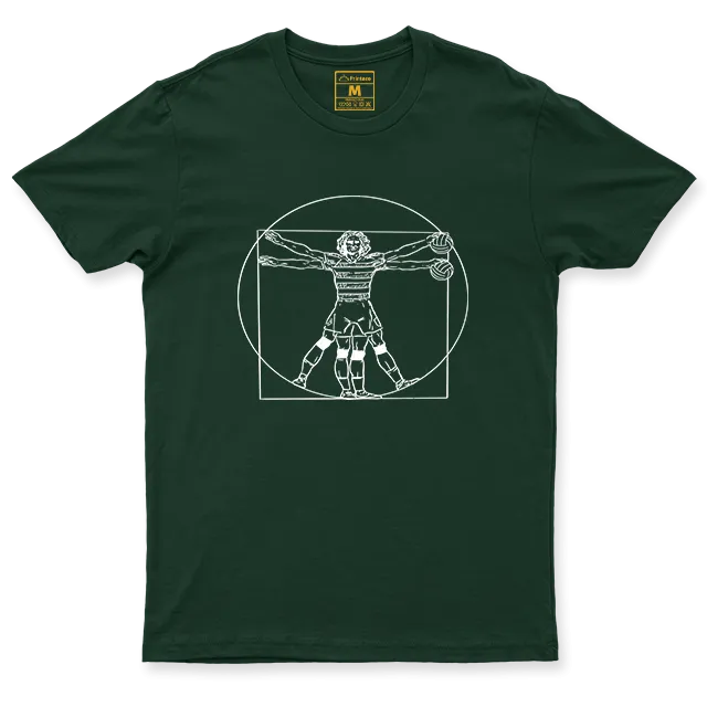 Drifit Shirt: Vitruvian Volleyball