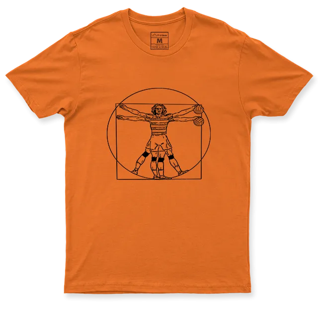 Drifit Shirt: Vitruvian Volleyball