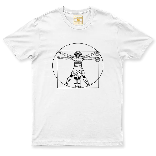 Drifit Shirt: Vitruvian Volleyball