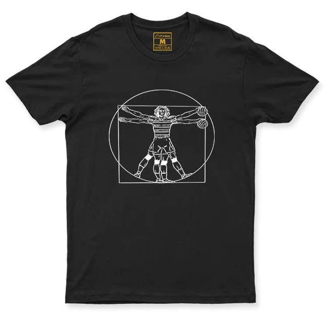 Drifit Shirt: Vitruvian Volleyball
