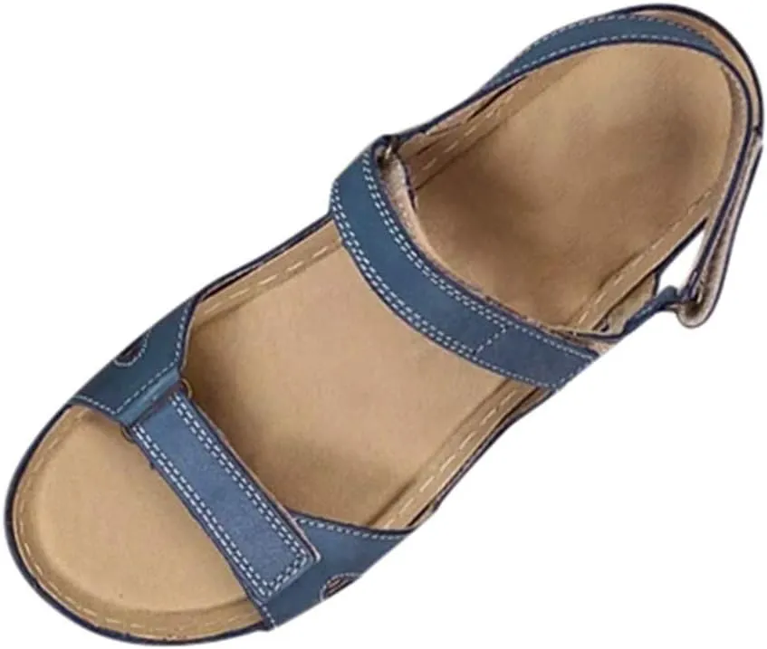 Eduavar Womens Sandals Comfortable, Sandals for Women Dressy Summer Orthopedic Sandals Casual Summer Wedge Shoes