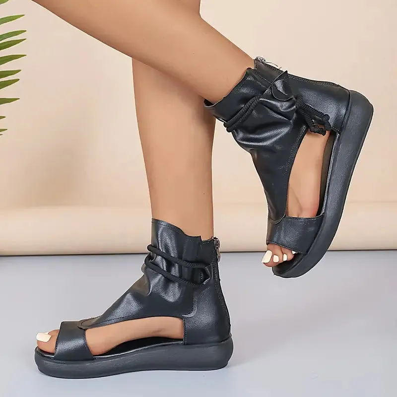 Fashion rits zomerschoenen