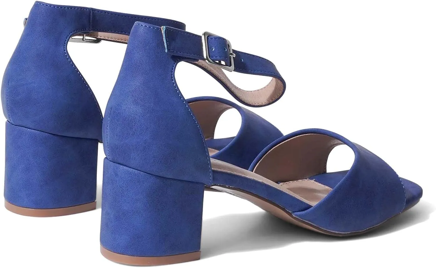 J. Adams Ruth Heeled Sandal ?C Low Block Heels for Women, Short Heel Bridal & Wedding Shoes, Dressy Prom Heels, Elegant Formal Dress Shoes for Bride