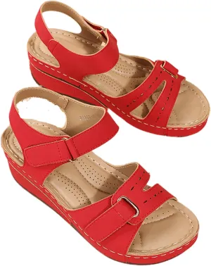 Ladmiple Womens Sandal Comfortable Causal 2023 Summer Flip Flop with Arch Support Beach Roman Open Toe Orthopedic Sandal