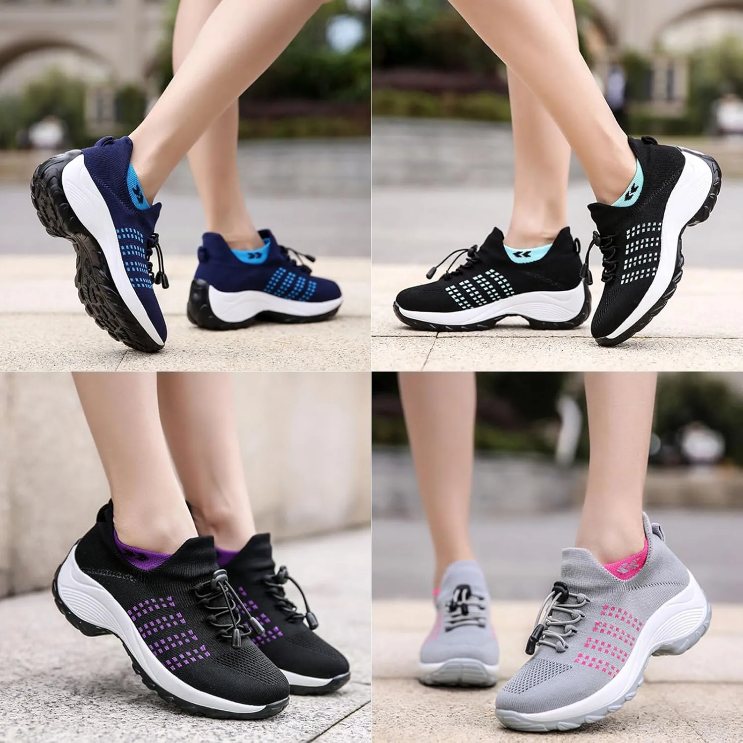 Lightweight Mesh Hiking Shoes,Breathable Orthopedic Sneakers,Non-Slip Trail Running Shoes,for Weightlifting Walking Rock Climbing Wrestling Boxing Travel