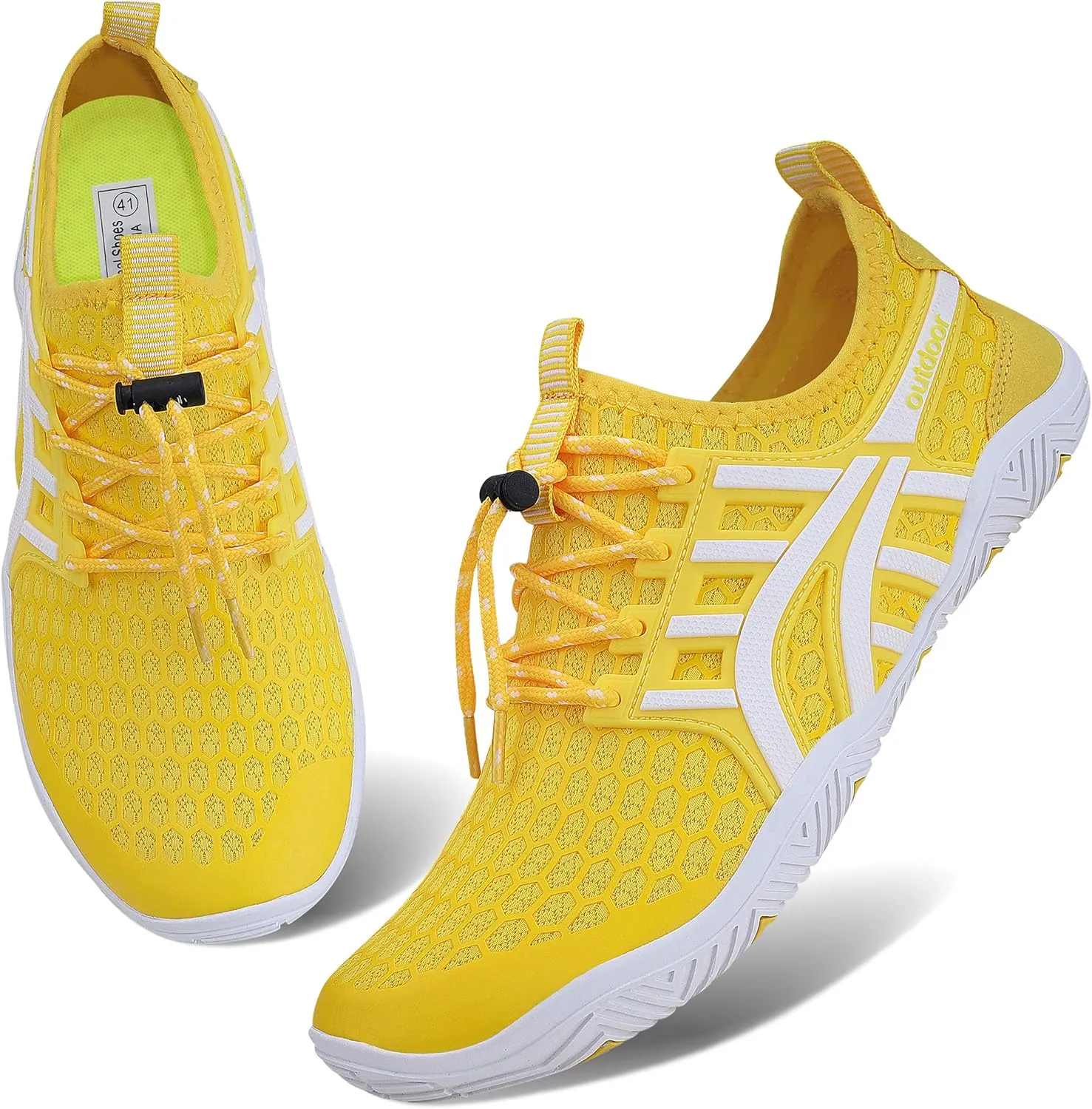 Men Women Water Sports Shoes Slip-on Quick Dry Aqua Swim Shoes for Pool Beach Surf Walking Water Park