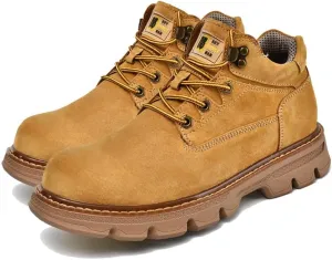 Men's Ankle Boots Hiking Shoes Outdoor Breathable Walking Sneakers Lightweight Non-Slip Trekking Training Walking Camping