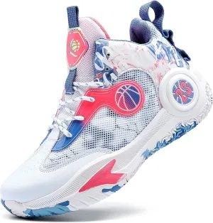 Men's Basketball Shoes Lightweight Breathable Outdoor Sports Shoes Fashionable Non Slip Running Sports Boots