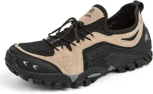 Men's Hiking Shoes, Men's Shoes, Summer, Couple, Travel, Outdoor, Climbing, Camping, Breathable, Beach, Size 36-45 (Color : Khaki, Size : 10)