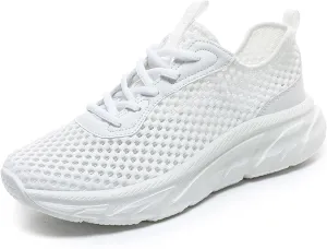 Men's Mesh Sports Running Shoes Lightweight Breathable Casual Walking Work Jogging Shoes Non-Slip Soft Bottom Sports Tennis Fitness Training Shoes
