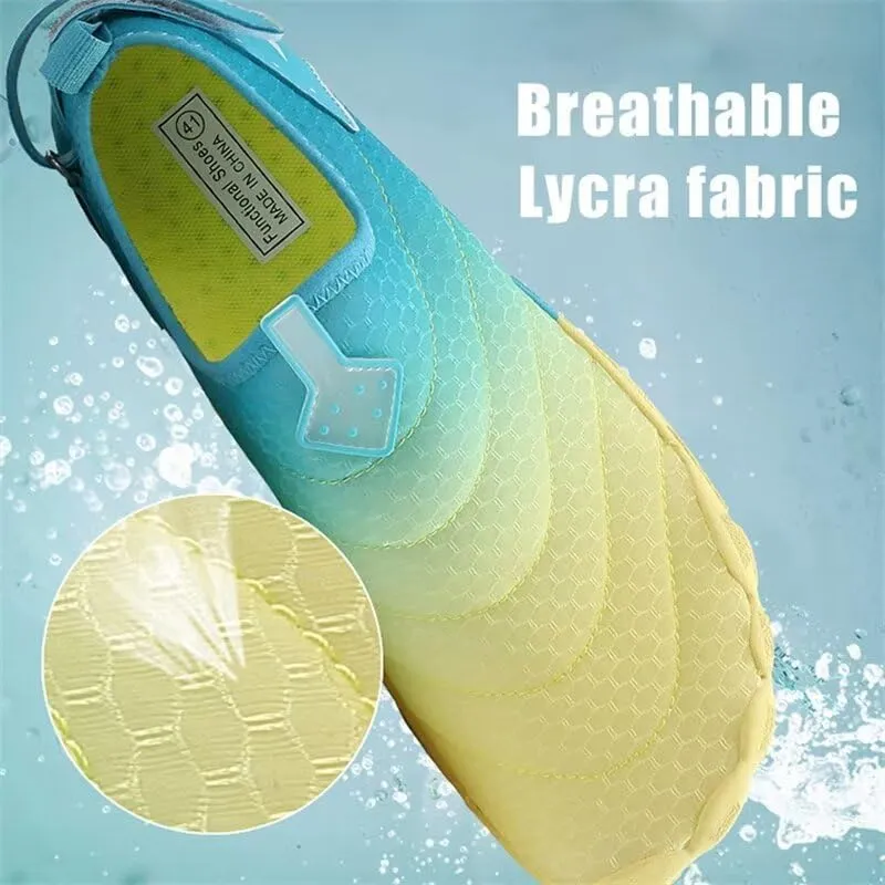 Men's Women's Concise Soft Water Shoes for Summer Beach Sport Diving Aqua
