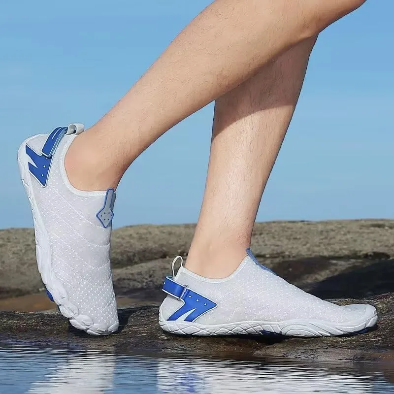 Men's Women's Concise Soft Water Shoes for Summer Beach Sport Diving Aqua